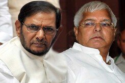 लालू और शरद एम्स में भर्ती लालू और शरद एम्स में भर्ती