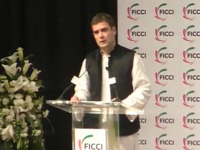 Video : Rahul Gandhi spells out strategy for 2014