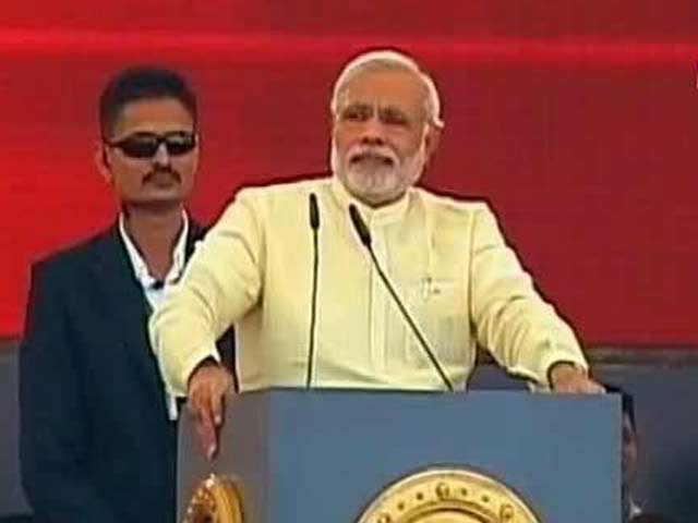 BJP's Mumbai rally: A Narendra Modi show