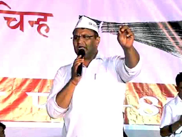 भावी मंत्रिमंडल से आप नेता विनोद कुमार बिन्नी नाराज