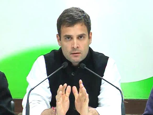 Congress dead serious about tackling corruption: Rahul Gandhi