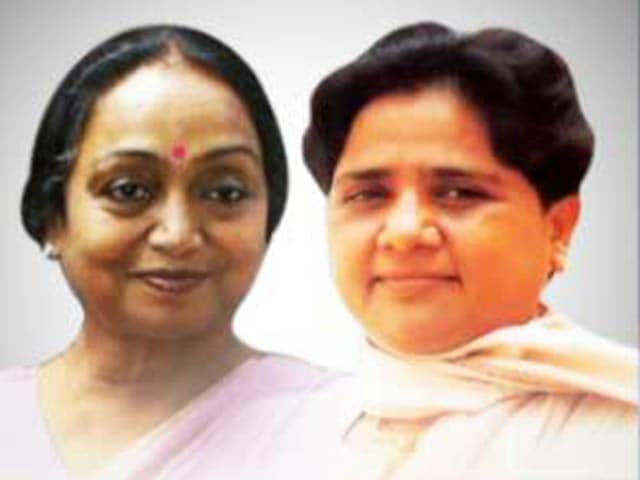 Video : Rules broken for Meira Kumar, Mayawati