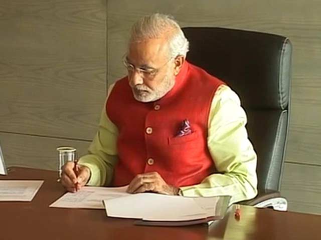 Video : Was shaken to the core by 2002 riots, blogs Narendra Modi