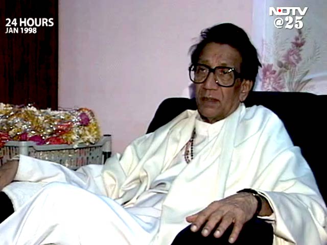 24 Hours with Bal Thackeray (Aired: January 1998)