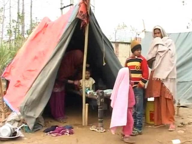 Video : 'All we have is this tent', say Muzaffarnagar riot victims shifted out of relief camp