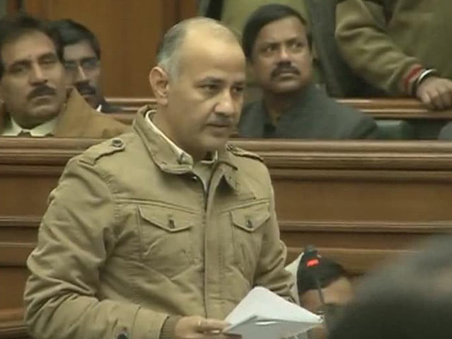 AAP leader Manish Sisodia moves vote of confidence in Delhi Assembly