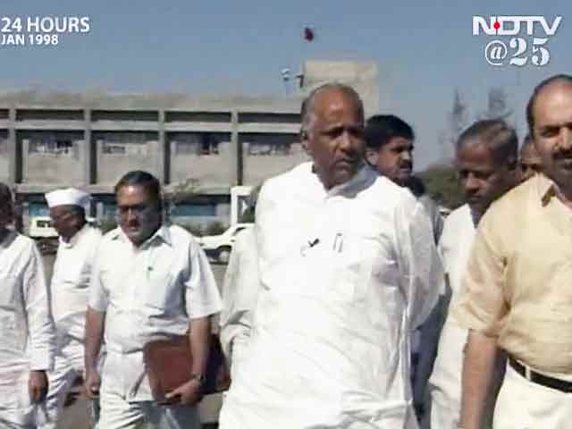 24 hours with Sharad Pawar (Aired: January 1998)