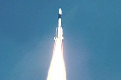 ISRO's large rocket GSLV lifts off successfully from Sriharikota ISRO's large rocket GSLV lifts off successfully from Sriharikota