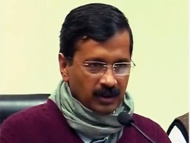 Video : Arvind Kejriwal announces anti-corruption helpline number for Delhi