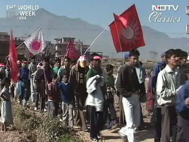 Video : The World This Week: Elections held in Nepal (Aired: November 1994)