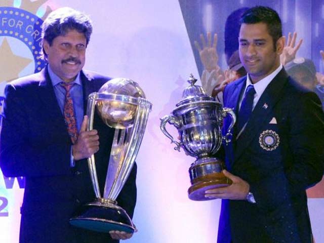 एक मंच पर दो विश्व विजेता कप्तान