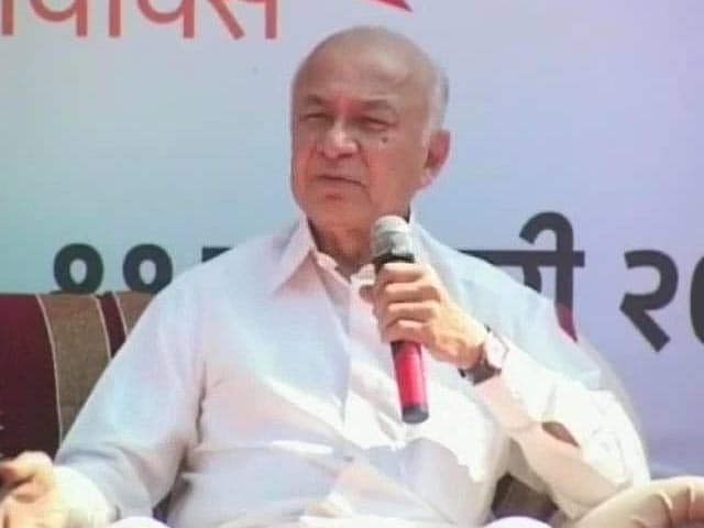 Video : Sushil Kumar Shinde clarifies on his 'Sharad Pawar for PM' remark