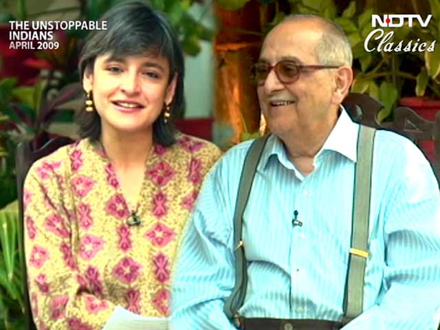 Video : The Unstoppable Indians: Fali Sam Nariman, noted jurist (Aired: April 2009)