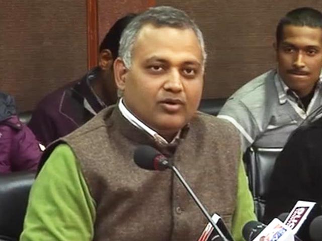 Somnath Bharti denies 'evidence tampering' allegations against him