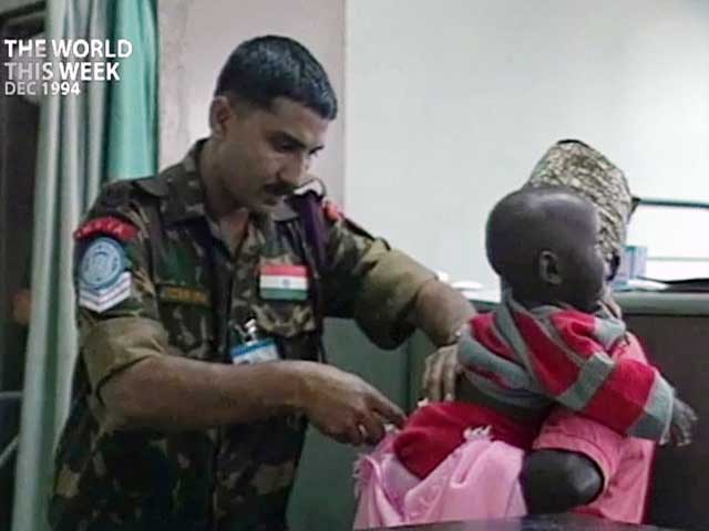 Indian troops to join peacekeeping mission in Rwanda (Aired: December 1994)
