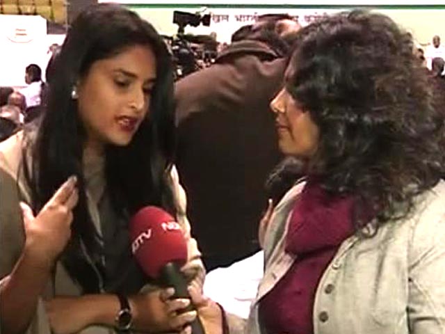 Ramya, the youngest MP, on attending her first AICC session