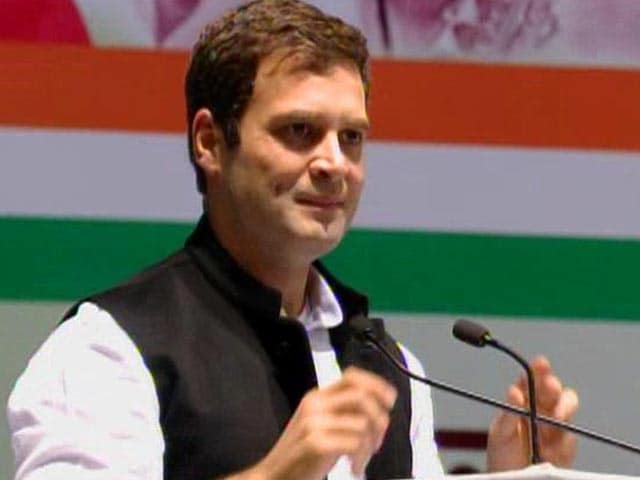 Video : Rahul Gandhi takes charge, says "we are warriors"