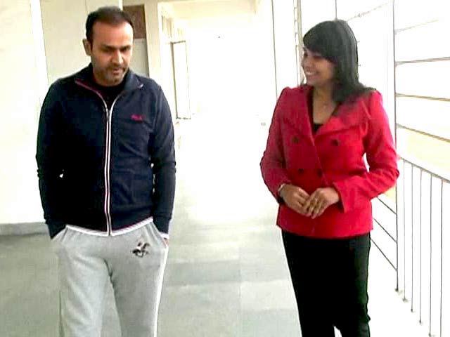 Video : Fire still burns in Sehwag, wants to play for Daredevils and Team India