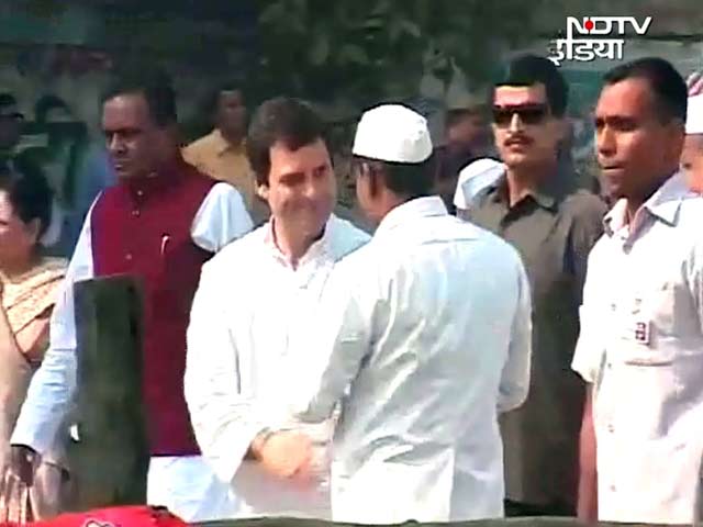 'आप' की चुनौती के बीच राहुल का अमेठी दौरा