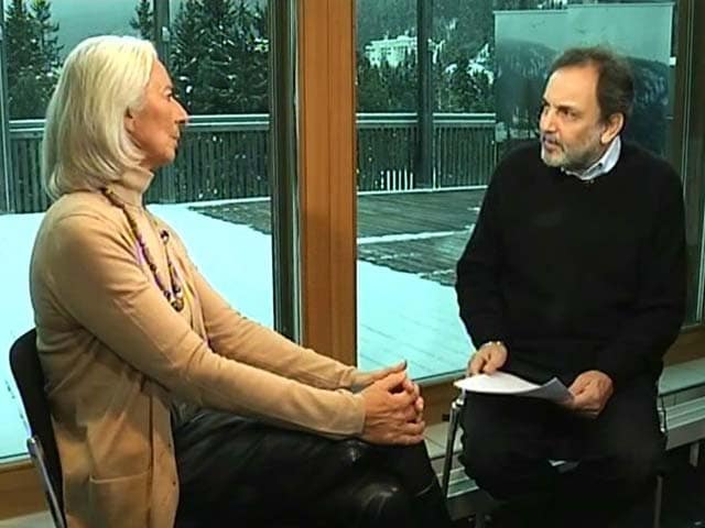 Video : Remove bottlenecks to get India's mojo back:  IMF chief to NDTV