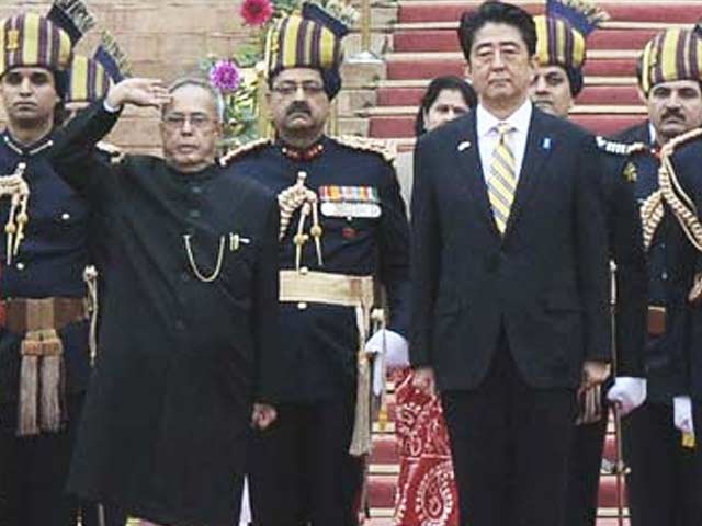 Republic Day parade: President Pranab Mukherjee takes salute