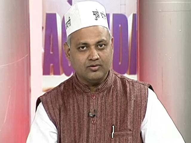 Video : Mr President, if AAP actions anarchy, are 1984, 2002 riots agitation? asks Somnath Bharti