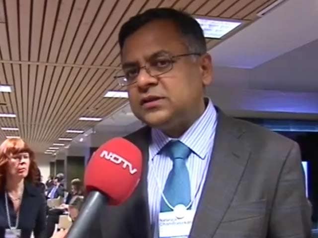 Video : Mood in Davos little better this year: Chandrasekaran