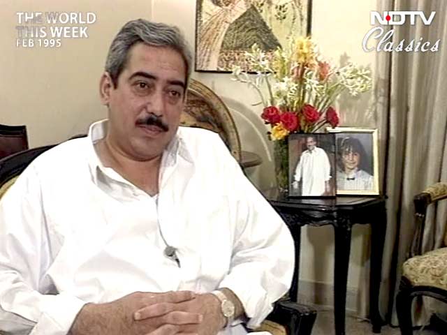 The World This Week: Exclusive interview with Murtaza Ali Bhutto (Aired: February 1995)