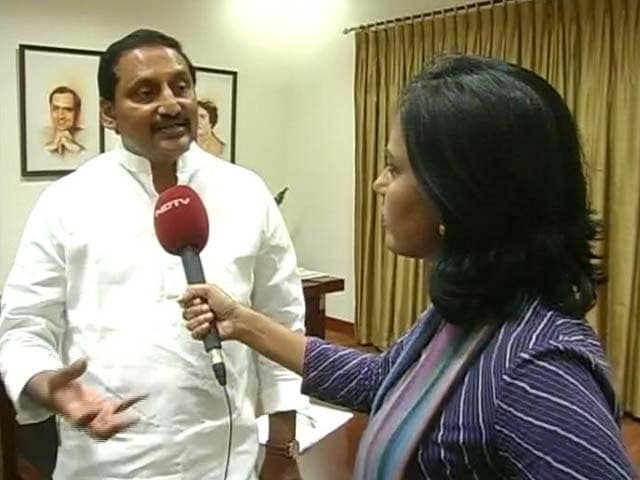 Video : Telangana Bill belongs in dustbin: Andhra Pradesh chief minister