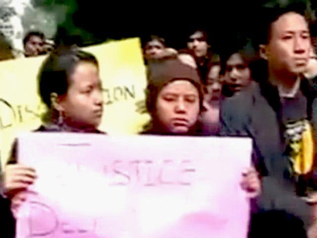 Videos : दिल्ली में अरुणाचल के छात्र की मौत के विरोध में प्रदर्शन
