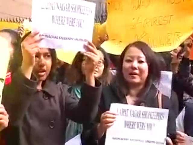 Arunachal student's death: protests at market where Nido was allegedly thrashed