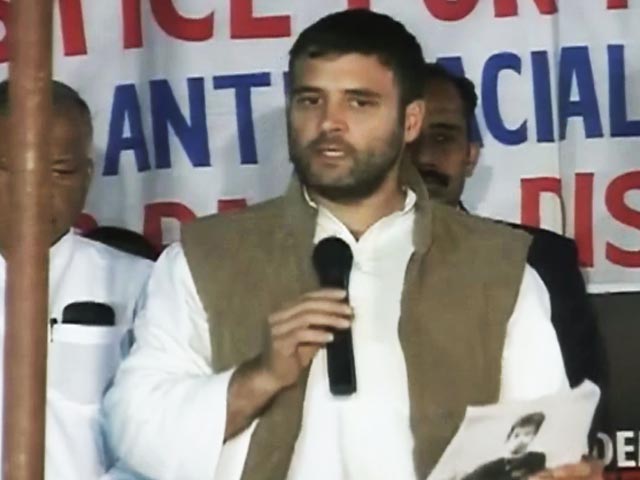 राहुल ने नीडो मामले में जल्द कार्रवाई का भरोसा दिया