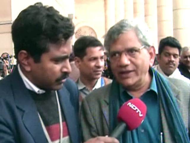 Videos : संसद में कामकाज न होने के लिए कांग्रेस जिम्मेदार : येचुरी