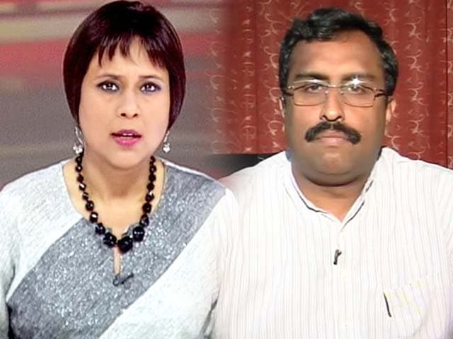 Video : RSS spokesperson Ram Madhav to NDTV on Aseemanand's allegations