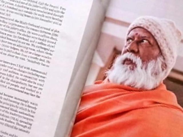 Jailed swami writes letter denying comments on RSS and Narendra Modi