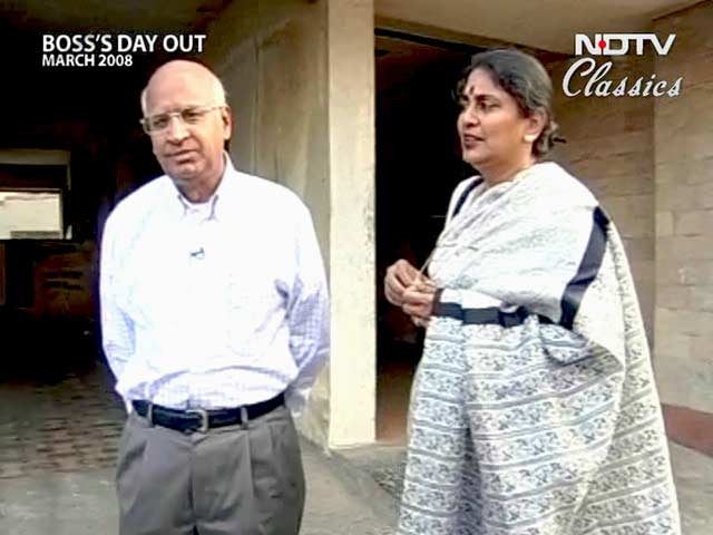Boss' Day Out: Subramanian Ramadorai of TCS (Aired: March 2008)