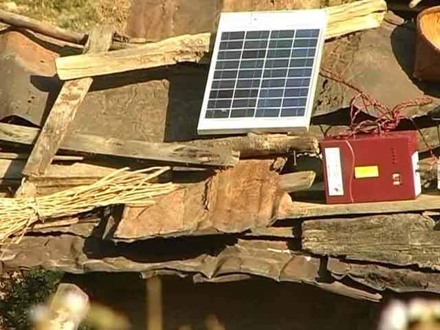 Solar lanterns light up lives