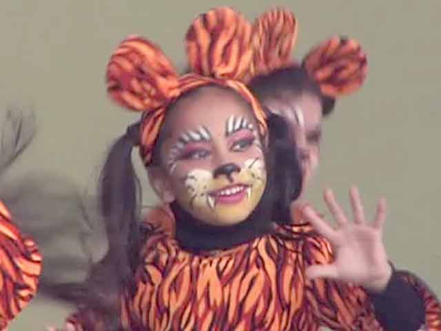 बाघों को बचाने के लिए एकजुट हुए छात्र