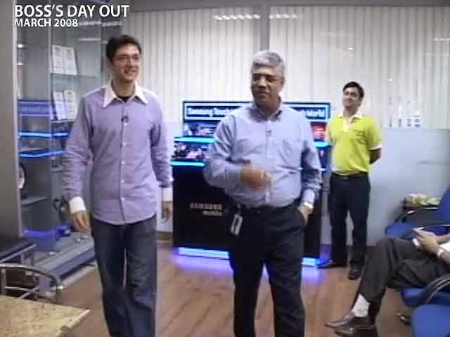 Boss' Day Out: Sunil Dutt of Samsung Electronics (Aired: March 2008)