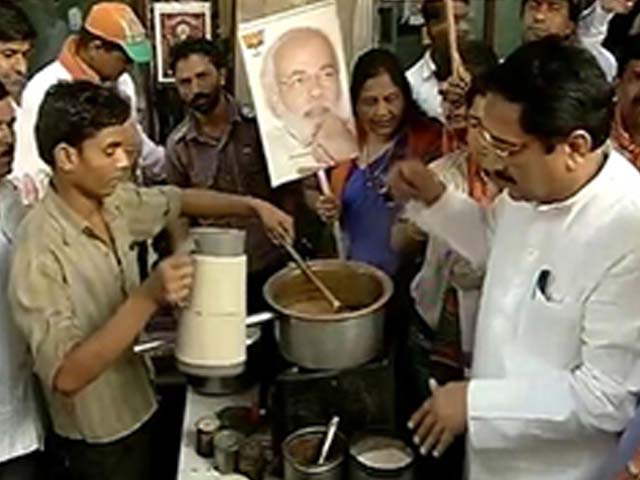 मोदी करेंगे 'चाय पे चर्चा' कैंपेन की शुरुआत