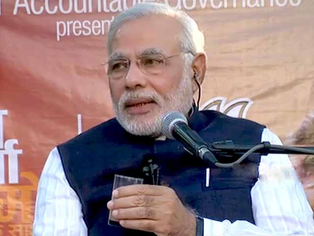 चाय की दुकान 'फुटपाथ पार्लियामेंट' : नरेंद्र मोदी