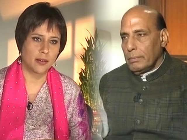 Government must bring order in Parliament if it wants BJP support on Telangana: Rajnath Singh to NDTV