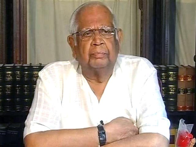 Video : MPs who misbehaved in Parliament must be booked: Somnath Chatterjee