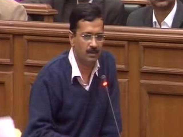 Video : Upset at papers being torn, mikes being trashed, says Kejriwal