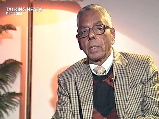 Talking Heads:MK Narayanan on India's security (December 2005)