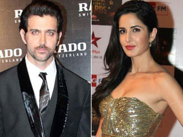 Hrithik, Katrina bond on <i>Bang Bang</i> sets