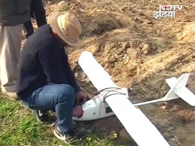 बाघिन को पकड़ने के लिए यूएवी की मदद