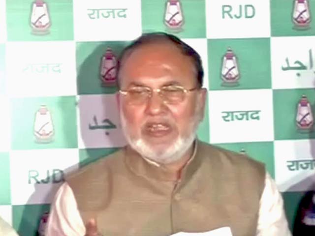 विधायकों के साथ फ्रॉड हुआ : आरजेडी नेता अब्दुल बारी सिद्दीकी