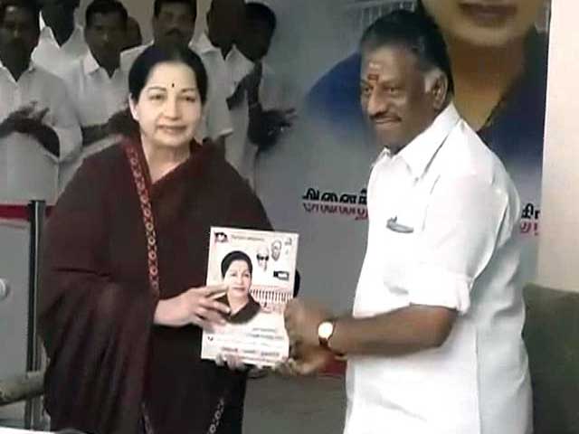 Video : In AIADMK's manifesto, Jayalalithaa's national ambitions, freebies for all