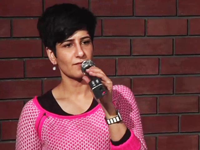 One of the few stand-up comediennes in the country - Neeti Palta